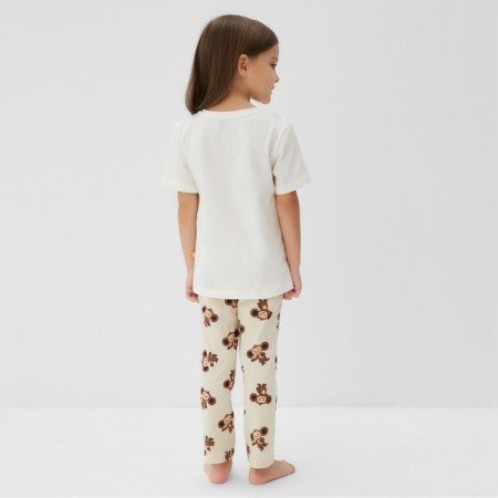 PAZHAMA Children's KAFTAN Cheburashka R.32 (110-116)-3