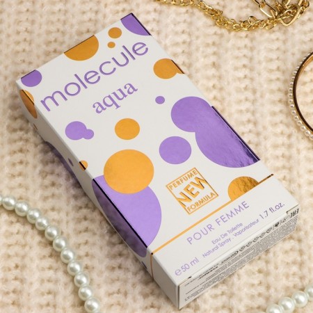 Women's toilet water Molecule Aqua, 50 ml-3
