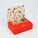 Barry -folded double -sided "Happiness", 16.5 x 12.5 x 5 cm, New Year