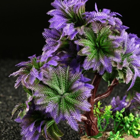 Artificial Aquarium plant, 11 x 21 cm-4