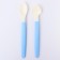 A set of children's spoons for feeding from 5 months, 2 pcs., Mix colors