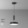 Technical C032CL-36W4K-RD-B Zon, 300x300x60 mm, LED, 36W, 2200LM, 4000K, black color black