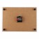 Carty clock is wall-mounted, series: city, Tauer Bridge evening, smooth move, 25 x 35 cm