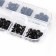Basic set for inlaid with rhinestones, color black, size from 1.5-6 mm