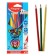 Pencils of 12 colors, Maped Color Peps Strong, plastic, increased strength, euro suspension