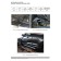 Thresholds for the car "BMW-Style Circle" Rival for Mazda CX-9 II 2016, 193 cm, 2 pcs., Aluminum, D193al.3803.2