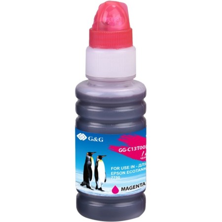 Ink G&G GG-C13T00R340, for Epson Ecotank 7700/7750, 70ml, purple-1