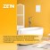 Ventilation grate Zein Lux l192, 192 x 285 mm, with a grid, stiff
