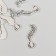 Decor Metal for creativity "Pen in the inklit" 2.5x1.6 cm