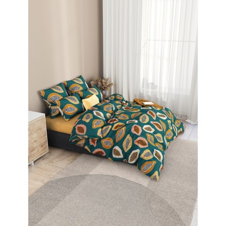 Bed linen 2 joint venture "Papaya", size 200x215 cm, 175x215 cm, 70x70 cm - 2 pcs-3
