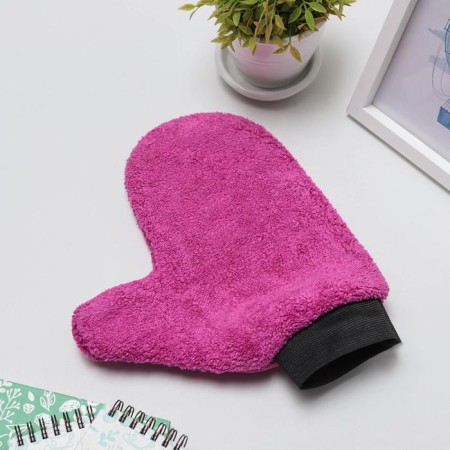 Mittens for harvesting shares, 22 × 26 cm, 40 g, bilateral, soft, microfiber-2