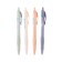 Ballic handle 0.8 mm, blue -based blue rod, case Pastel Mix with razin. Derezh 1084311