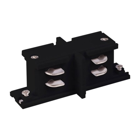 The direct internal connector for the three -phase busbar Elektrostandard, 70x32x27 mm, black color is black