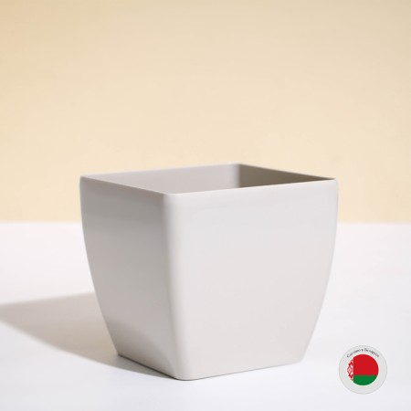 Flower pot, 15 × 15 cm, 1.5 l, plastic, beige-3