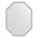 Mirror in the baguette frame, chrome mosaic 46 mm, 68x88 cm