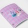 Button business card, 20 cards, pink color