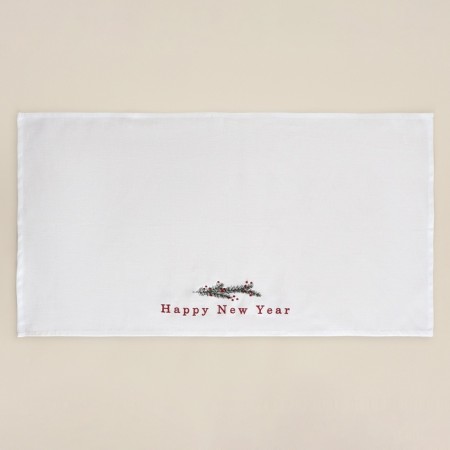 SL Home "Happy New Year" 40x70 cm, linen 100%, 180 g/m2-7