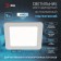 Lamp built -in era LED, IP20, 9W, 146x146 mm, 6500k, 400lm, white color