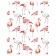 Pillow Golk "Betray of flamingos, decorative, size 16x45 cm