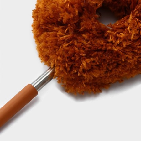 Dust removal brush, telescopic handle of a share, 25-60 cm, color mix-3