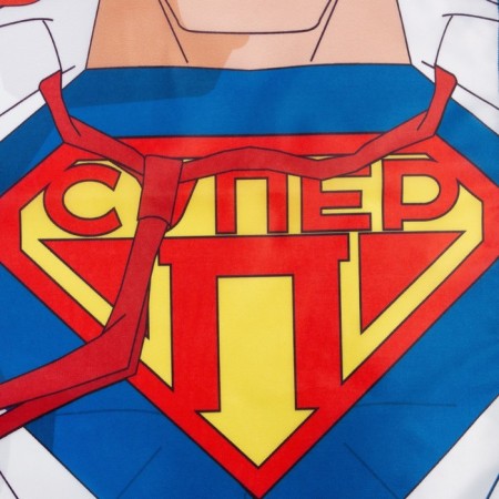 Apron "Super Dad" 65*80cm, 100% p/e, oxford 210g/m2-2