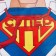 Apron "Super Dad" 65*80cm, 100% p/e, oxford 210g/m2