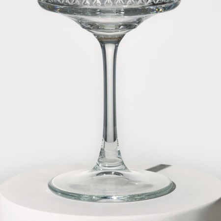 A set of glasses glass Elysia, 260 ml, 4 pcs, with a golden border-3