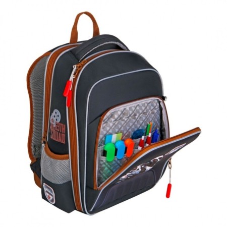 Frame backpack 39 x 29 x 17 cm, Across 179, dark gray ACR22-179-1-3