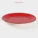 Plate Ceramic dinner shade "Sea World", d = 27 cm, red color