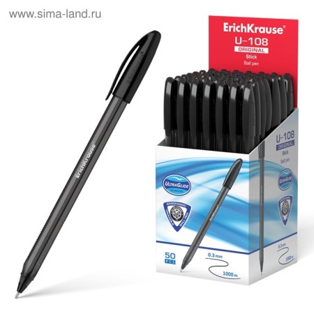 Ballic handle Erich Krause U-108 Original Stick 1.0, Ultra Glide Technology, Black-8