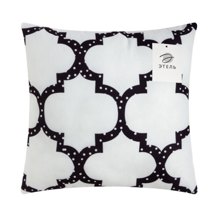 Pillow Decorative Ethel Geometry "Pattern" 40 x 40 cm, velor-4