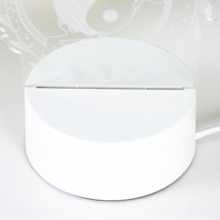 Lamp "Chinese dragon" LED white 14x9.5x16 cm-8