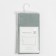Pillowcase Ethel 70x70, color gray-green, 100% cotton, calico 125g/m2