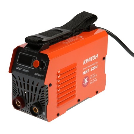 Inverter welding Cratin NEXT-220M, 8.8 kW, 20-220 A, d = 1.6-5 mm, PV 70 % + electrodes-1