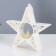 Star's nightlight LED from white batteries 5x19.5x18.5 cm Risalux