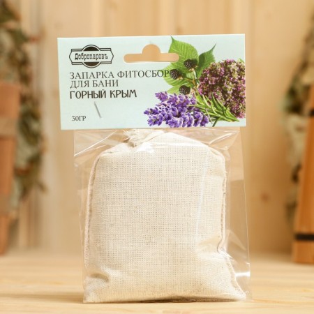 Zaparka Phytosbor "Mountain Crimea", Lavender, Tybraz, Black Blackberry, 30 g