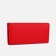 Women's wallet on magnets, red color