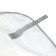 Popona Mosquito with crushed belts, white, 145 cm