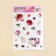Paper stickers "Flowers", 11 × 16 cm