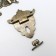 Castle Casket Metal "Disorner" set 2 pcs 4.8x4.5 cm cm