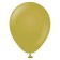 Latex ball 12 ", pastel, olive, set of 100 pcs.