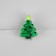 Garland “thread” 2 m Rosa with nozzles “clothespins”, IP20, silver thread, 20 LED, glow warm white, AAX2