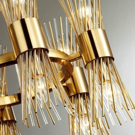 Bra orta, 2x40W E14, Color Gold, IP20-1