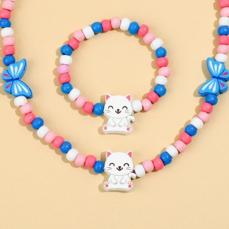 Set of bracelet and beads "Magic inside" 7 x 9 cm-2