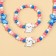 Set of bracelet and beads "Magic inside" 7 x 9 cm