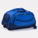 Road bag on wheels, a lightning department, shoe department, 3 outer pockets, a long belt, blue color/Vasilent