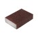 Sponge abrasive grinding tundra, soft, 100 x 70 x 25 mm, p40