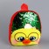 Baby backpack for a girl with sequins "Wipes with glasses", 23 × 28 cm