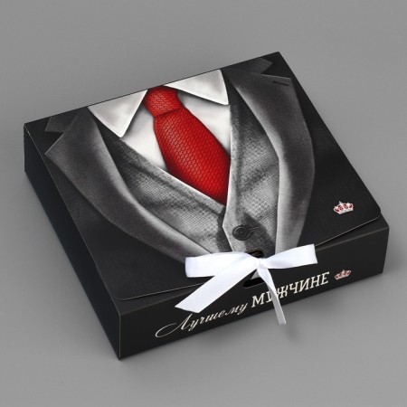 Bearbox Gift Bilateral folding, packaging, “best man”, 20 x 18 x 5 cm-2