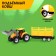 Tractor inertial "Farmer", with a trailer